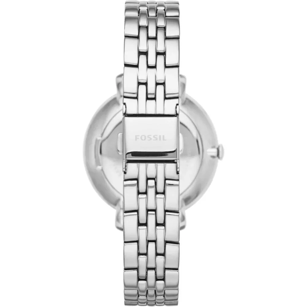 Women's Silver Jacqueline Quartz Stainless Steel Three Hand Bracelet Watch